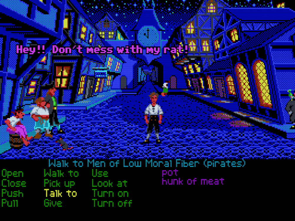 The Secret of Monkey Island (with CRT colour emulation)