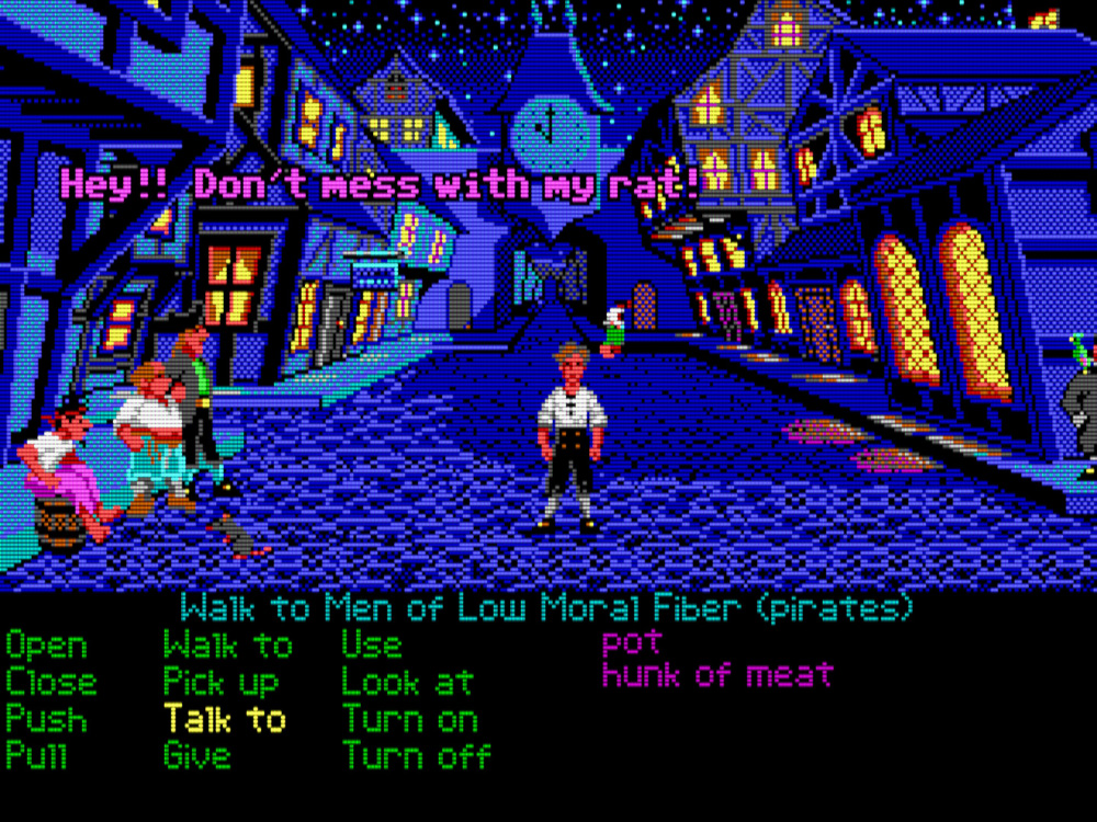 The Secret of Monkey Island (no CRT colour emulation)