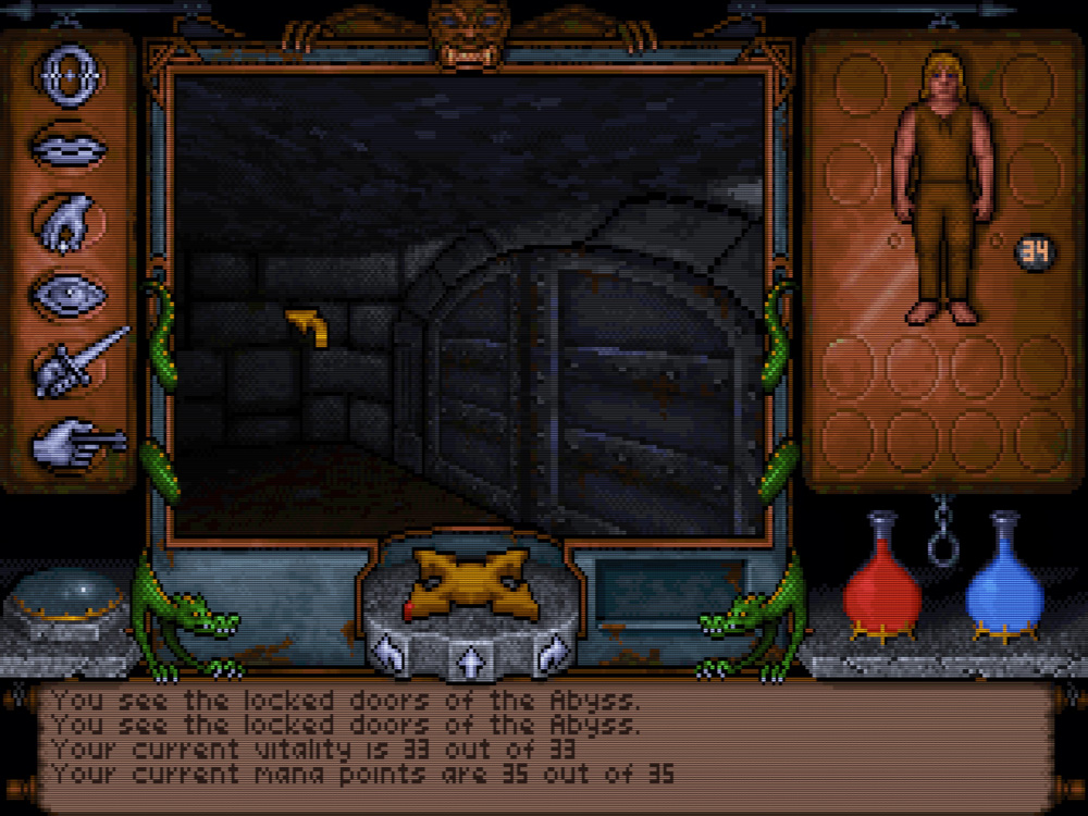 Ultima Underworld (with CRT colour emulation)